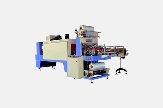 Manual L-Sealer  with Shrink Tunnel Machine